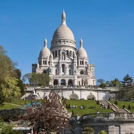 Cocon Parisien - Montmartre & Metro 13 & 14 Apartment Exterior photo